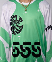 Load image into Gallery viewer, Green wave longsleeve
