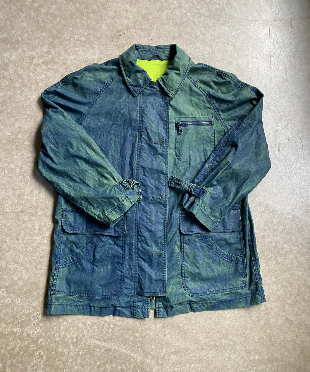 Military blue jacket